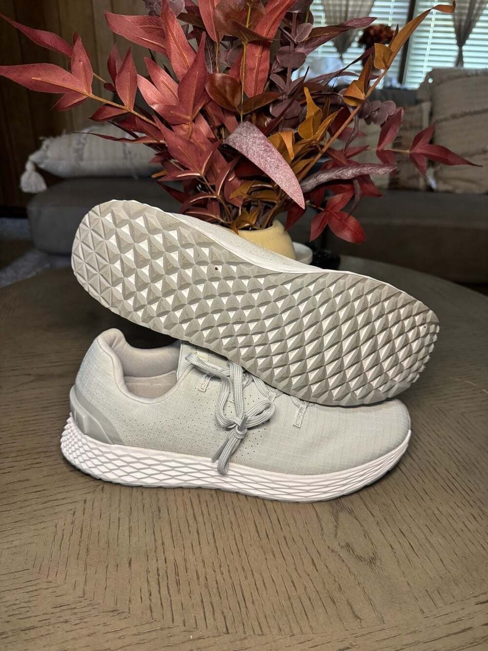 NOBULL Men's Light Grey Allday Ripstop Athletic Training Shoes Size 11
